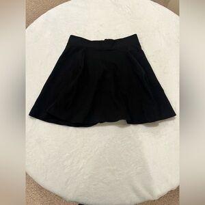 Black Divided Skirt - XS
